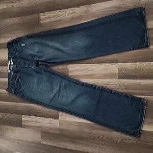 Gap Dark Wash Straight Fit Jeans Size 33 x 34